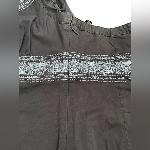 Ann Taylor Loft Open Back Halter Top Ruched Lace Women’s Size 2 - Picture 3 of 5